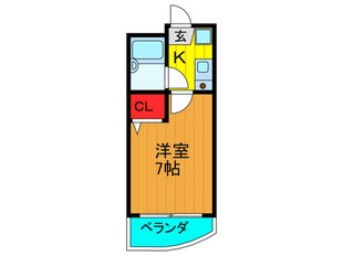 グロー西三荘駅前ビルの物件間取画像